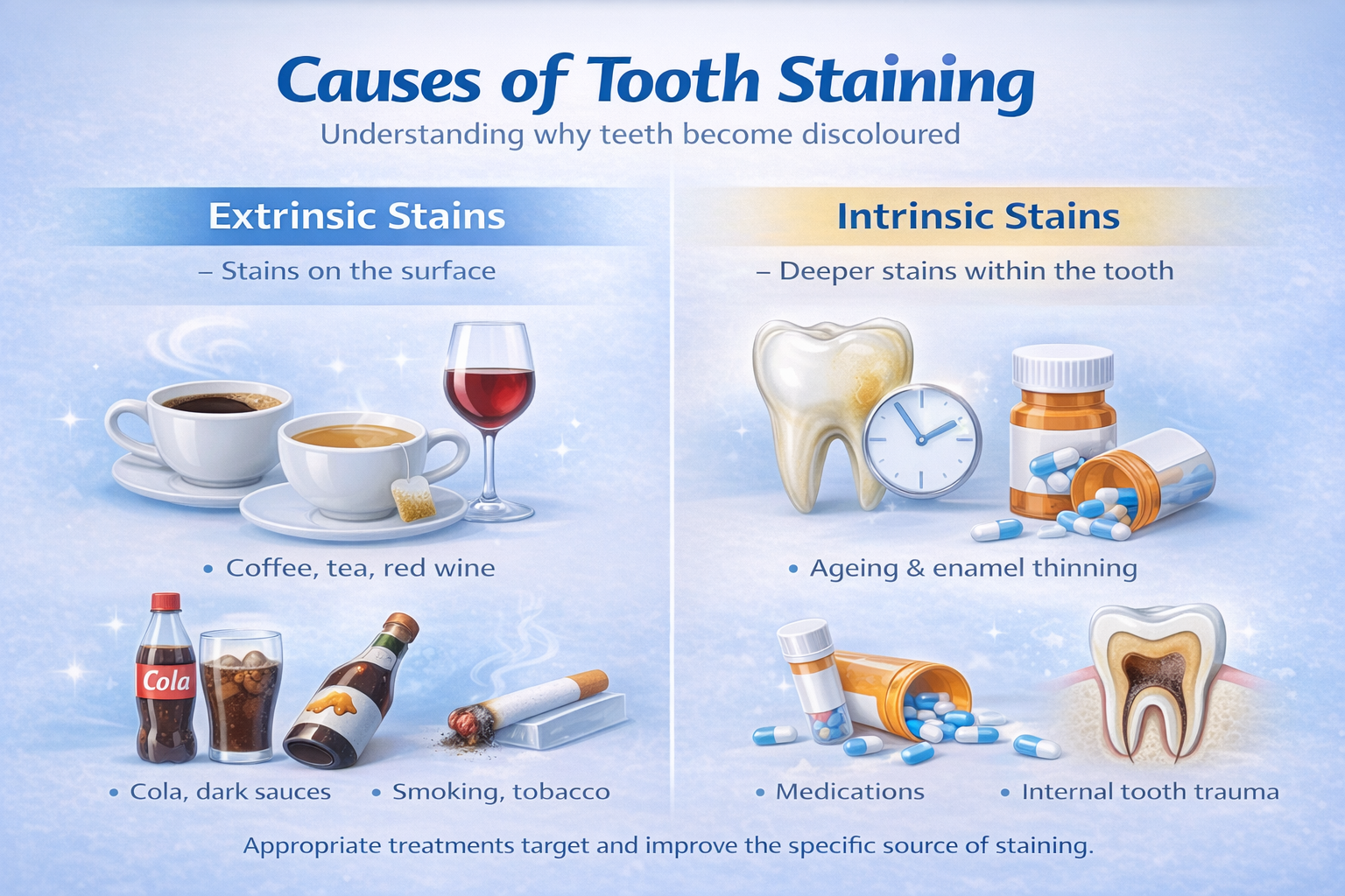Causes of Tooth Staining